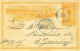 TT BELGIAN CONGO PS SBEP 27 USED FROM LUKUNGU 21.05.1898 TO NETHERLANDS VERTICAL FOLD ON THE MIDDLE - Interi Postali