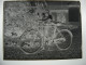 Annees 30 Photographie Plaque Verre NEGATIF Enfant Avec Bicyclette Velo 9 X 12 Cm - Glass Slides