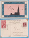 CARTE PHILATELIQUE - EXPOSITION AEROPHILATELIE ET TIMBRES-POSTE STRASBOURG MAI 1932 - VIGNETTE ET OBLITERATIONS EXPO. - Luftfahrt