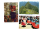 Lot 3 Cpm - Pérou - MACHUPICCHU PERU CUZCO Fête CHINCHERO Femme Bébé - Peru