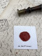 CACHET CIRE ANCIEN - Sigillographie - SCEAUX - WAX SEAL - De ROFFIGNAC N 2 - Stempel & Siegel