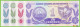 Voyo NICARAGUA 1-25 Centavos ND/1991 P167-170a(1) B461a-464a A/A UNC SET - Nicaragua