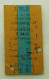 Germany-Train Ticket-Personentug Miltenberg Hbf-Heidelberg1957. - Europa