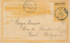 TT BELGIAN CONGO PS SBEP 21 L1 FROM BOMA 01.03.1909 TO GENT - Enteros Postales