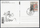 Martin Mörck. Denmark 2000. Events Of The 20th Century. Michel 1263 Prestamped Card USED. Signed. - Autres & Non Classés