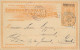 TT BELGIAN CONGO PS SBEP 21 L7 FROM COQUILHATVILLE 10.03.1910 TO GENT - Postwaardestukken