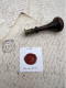 CACHET CIRE ANCIEN - Sigillographie - SCEAUX - WAX SEAL - Ca 1900 DUC DE ROHAN - Timbri