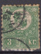 ⁕ Hungary 1871 ⁕ Franz Josef 3 Kr. ⁕ 3v Used / Canceled (unchecked) See Scan - Gebruikt