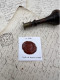 CACHET CIRE ANCIEN - Sigillographie - SCEAUX - WAX SEAL - Ca 1860 Comte DE ROHAN CHABOT - Timbri