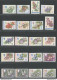 1970 BERMUDA - 24 Valori-Fiori Stanley Gibbons N. 249/265a - MNH** - Sonstige & Ohne Zuordnung