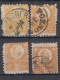 ⁕ Hungary 1871 ⁕ Franz Josef 2 Kr. ⁕ 1v MH & 3v Used / Canceled (unchecked) - See Scan - Gebraucht