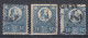 Delcampe - ⁕ Hungary 1871 ⁕ Franz Josef 10 Kr. ⁕ 3v Used / Canceled (unchecked) - See Scan - Used Stamps