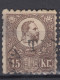 ⁕ Hungary 1871 ⁕ Franz Josef 15 Kr. ⁕ 2v Used / Damaged (unchecked) - See Scan - Used Stamps