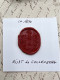 CACHET CIRE ANCIEN - Sigillographie - SCEAUX - WAX SEAL - Ca 1870 RÜDT De COLLENBERG - Sellos