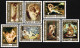 Hungary 1974 MNH Luxe Art Painting Nudes Portrait Museum Art Pictures Full Set Of Stamps Serie 2969-2975 - Nus