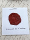 CACHET CIRE ANCIEN - Sigillographie - SCEAUX - WAX SEAL - Ca 1855 SAULLAY DE L'AISNE - Sellos