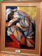 Oscar /Oskar D’Amico (1923-2003)  Italian Harlequin - Oleo