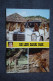 Tarragona, Rio Leon , Safari Zoo, Giraffe - Monkey - Old Postcard- Mercedes Car - Bull