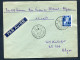 RC 27409 ALGERIE 1955 EL OUED - ALGER PAR AIR FRANCE 1er VOL FFC - TB - Lettres & Documents