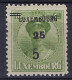 1925 LUXEMBOURG PREO Nr. 147  CHARLOTTE ** MNH Avec Curiosité " Défaut En Haut De L'impression " ; Voir 2 Scans! LOT 286 - Vorausentwertungen