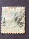 CYPRUS   SG 25  ½ On ½ Piastre, Note Pulled Perfs SE Corner - Cyprus (...-1960)