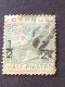 CYPRUS   SG 25  ½ On ½ Piastre, Note Pulled Perfs SE Corner - Chypre (...-1960)