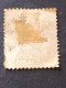 CYPRUS   SG 25  ½ On ½ Piastre, Note Pulled Perfs SE Corner - Zypern (...-1960)