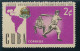 P2970 - BASE BALL, CUBA, 1962 STAMP, 2 CENT. VARIETY “PUERTO RICO MISSING”!!!! MNH - Unused Stamps