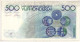 Belgium 500 Francs ND 1980-1998 P-143 Extreme Fine - 500 Francos