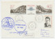 Registered Cover / Postmark / Cachet T.A.A.F 1986 Expedition - Penguin - Paquebot - Arktis Expeditionen