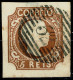 Portugal, 1856/8, # 10, Used - Oblitérés