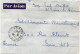 REUNION LETTRE PAR AVION AVEC AFFRANCHISSEMENT AU DOS DEPART SAINT-PIERRE 26-11-1949 REUNION POUR LA FRANCE - Brieven En Documenten