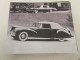 VOITURE CARTE ILLUSTREE 008 LINCOLN CONTINENTAL 1940. MODELE 1940 Et 1950. - Auto/Motor