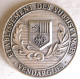 Médaille En Bronze Argentée  Établissement Des Substances Militaires Vendargues Hérault - Altri & Non Classificati
