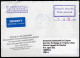 Corona Covid 19 Postal Service Interruption "Zurück An Den Absender... " ( 74x29mm )  Reply Coupon Paid Cover To LYBIA - Libyen
