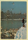 74. ANNECY Sous La Neige – Promenade Du Pâquier / Pont Des Amours / Jeu De L'enfant / Cygnes (animée) - Annecy-le-Vieux