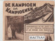 Wielrennen Krantenpagina 1937 "De Dag" Winnaar Tour De France FLIEP THYS 1913 - 1914 - 1922 - Ciclismo