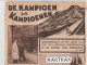 Wielrennen Krantenpagina 1937 "De Dag" Winnaar Tour De France FLIEP THYS 1913 - 1914 - 1922 - Cyclisme