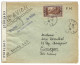 1940 - Enveloppe F M Par Avion De SAIDA ( Algérie ) " Hôpital De Saïda " + Censure TB 319 Au Dos Pour Limoges - Cartas & Documentos