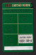 Monthly Bus Card From Companhia De Carris De Lisboa. Worker's Ticket. Green Card June 1986. Cartão Verde Mensal De Autoc - NATO