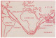 Maiden Voyage Ceylon S.S. EXCELLER Ship, Map, American Export Lines PASSED CENSOR 6 COLOMSS Sea Mail 1941 Censored Cover - Ceylan (...-1947)