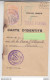 Fixe France Timbre Fiscal Carte D'identité étrangers Russe Russie Tver Batoum Bouches Du Rhône 20 Janvier 1926 - Briefe U. Dokumente