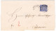 NDP Brief Mit Mi.-Nr.5 Als EF. Crivitz 25.2.1868 An Herrn Schwedtfeger Nach Schwerin, Feinst - Cartas & Documentos