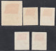 Chine 1950 -(Nord Est)-Timbres Neufs Emis Sans Gomme. Yvert Nr.:149/153.Michel Nr.:179/183.REIMPRESSIONS.  (VG) DC-12563 - Unused Stamps