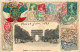  Carte Gaufrée / Representation De Timbres De France / Langage / Arc De Triomphe Paris / * 509 80 - Briefmarken (Abbildungen)