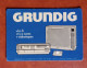 Calendrier De Poche  Grundig 1983 - Kleinformat : 1981-90