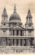 England - LONDON St. Paul's Cathedral West Front- Publisher Levy LL. 259 - St. Paul's Cathedral