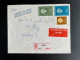 NETHERLANDS 1973 REGISTERED EXPRESS LETTER HORST TO 'S GRAVENHAGE 26-04-1973 NEDERLAND AANGETEKEND EXPRES - Storia Postale