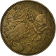 Monaco, Rainier III, 50 Francs, Cinquante, 1950, Bronze-Aluminium, SPL, KM:132 - 1949-1956 Franchi Antichi