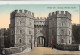 DB95. Vintage Postcard.  Henry VIII Gateway, Windsor Castle, Berkshire. - Windsor Castle